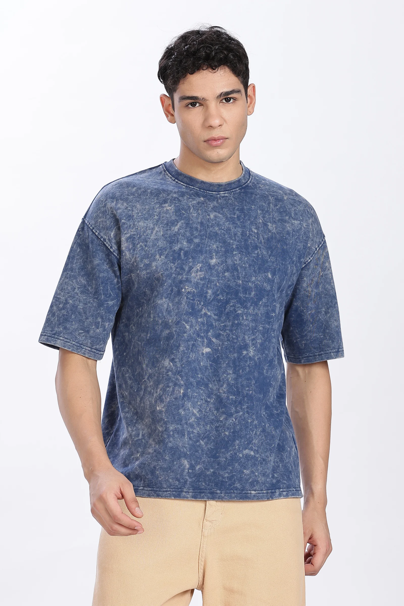 Acidwash Oversized Cotton  T-shirt